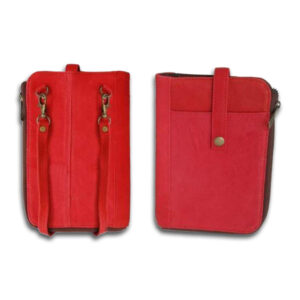 Customized Women's Wallets Red - Ladies Wallet with Name