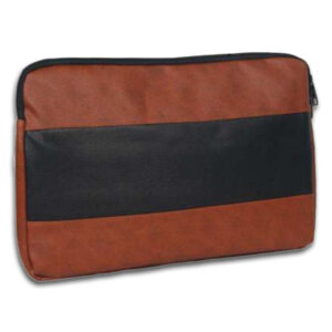 Leather Laptop Bag Brown - Black